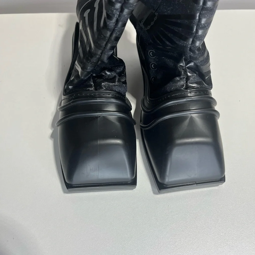 NEW Elphaba's Black Boots - Wicked Costume Dress Up Shoes